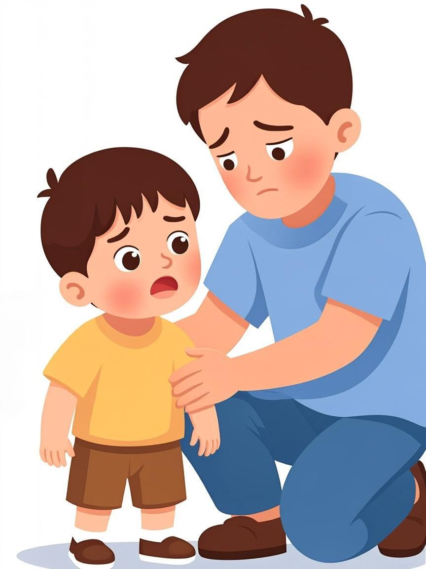 Child struggling to communicate