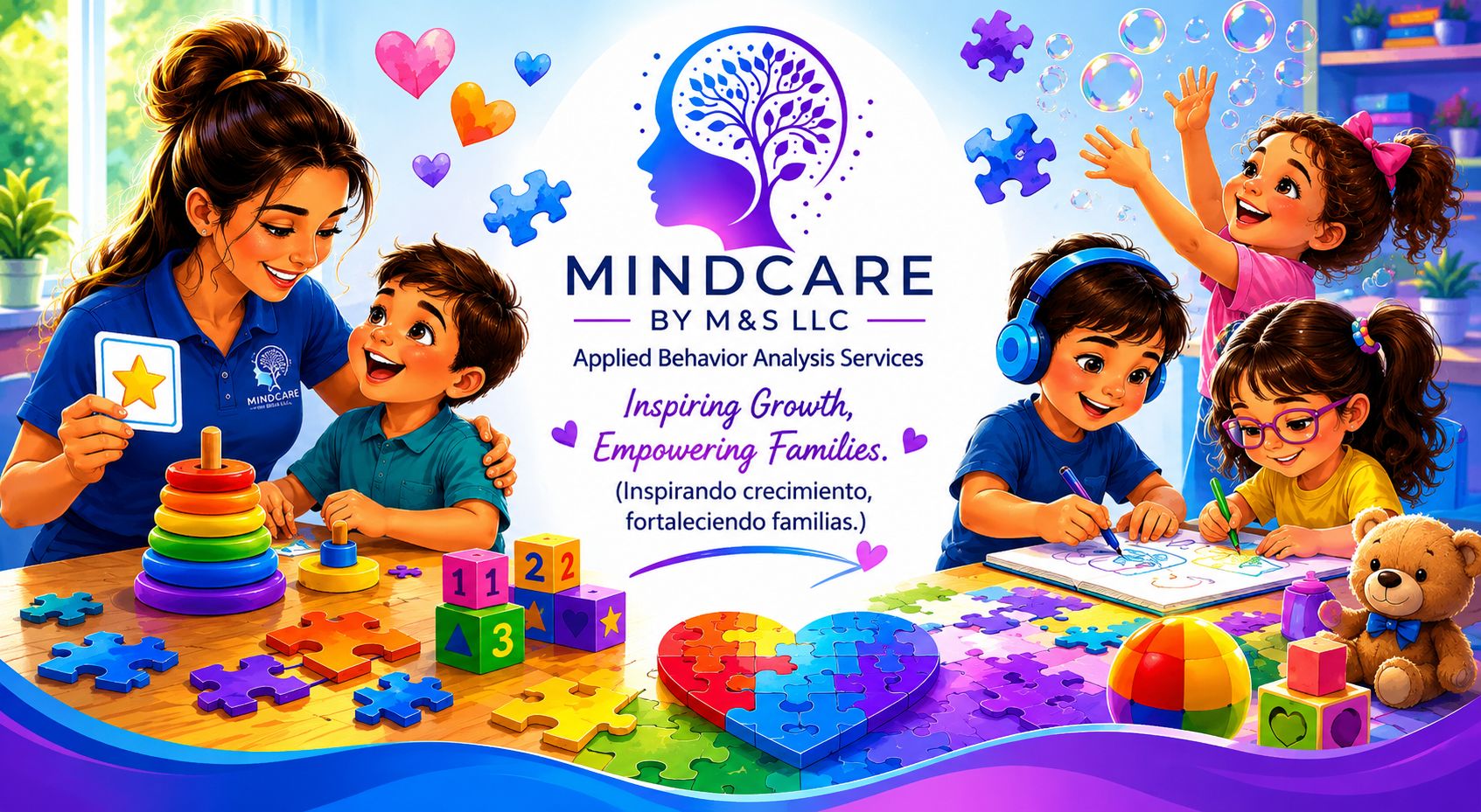 ABA therapy learning materials and tools illustrating the structured process